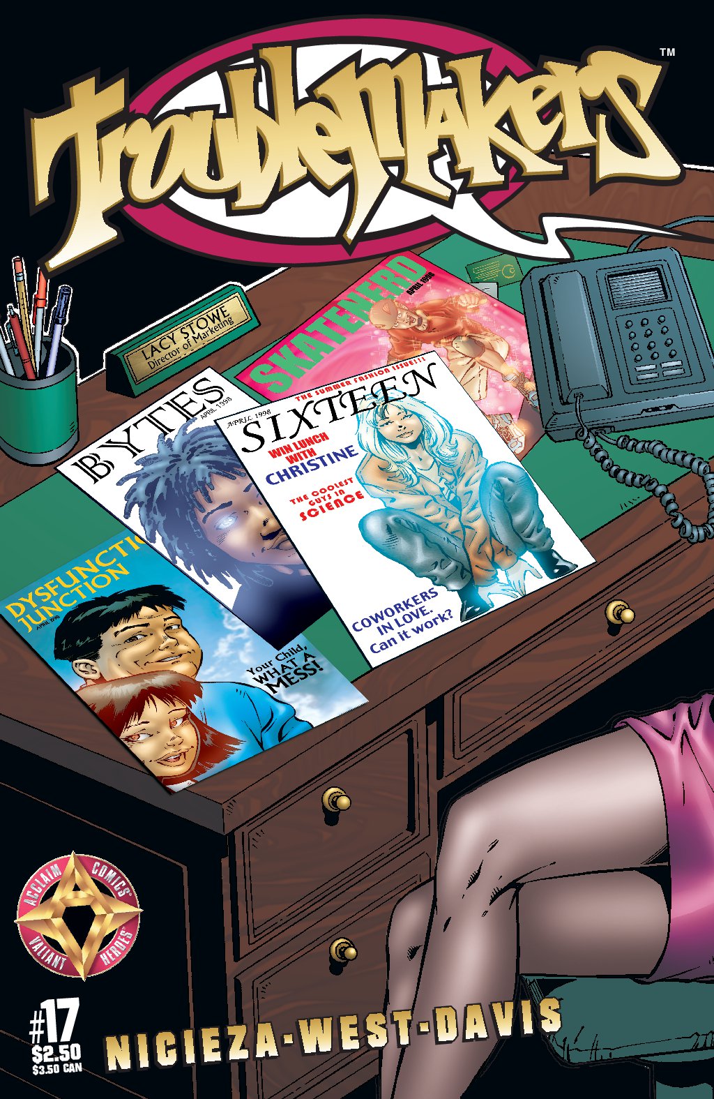 cover for Troublemakers (1997) #17