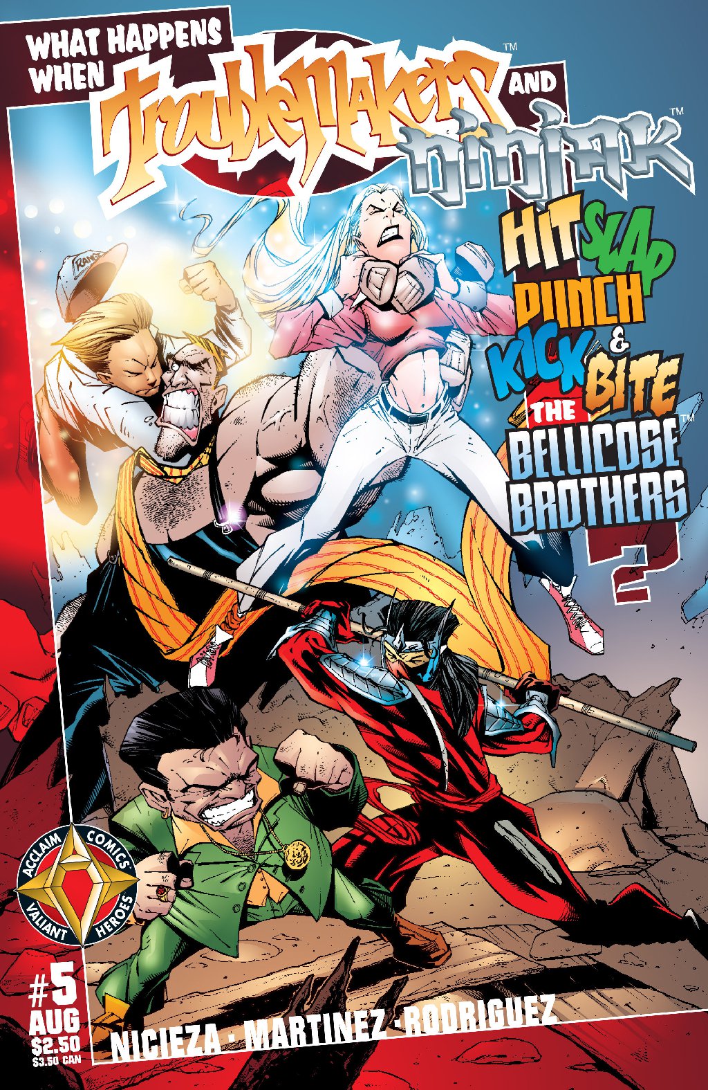 cover for Troublemakers (1997) #5