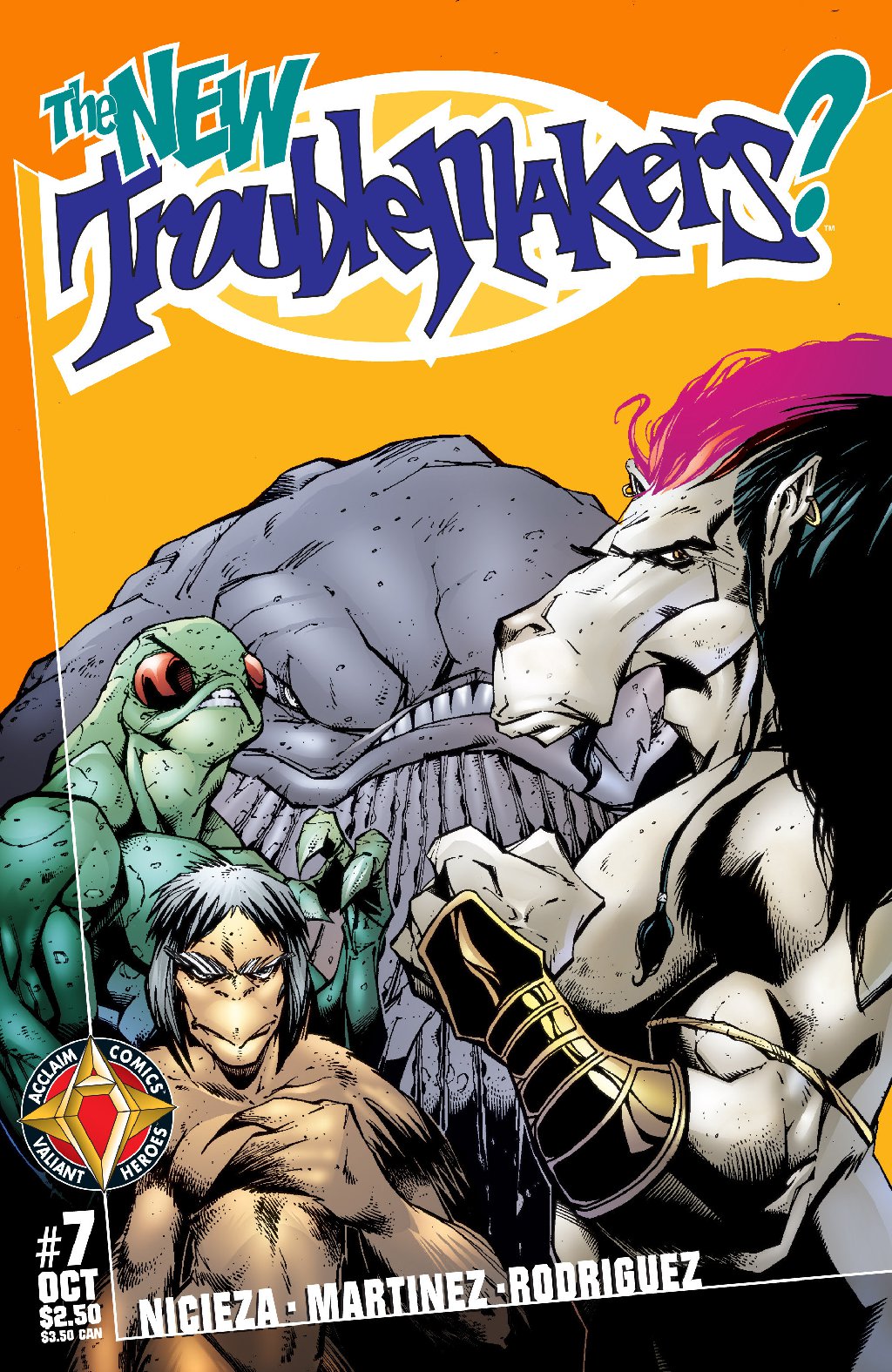 cover for Troublemakers (1997) #7