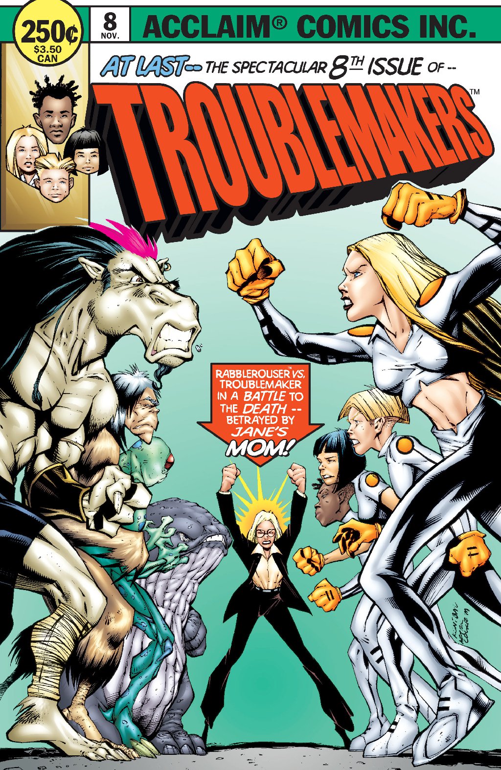 cover for Troublemakers (1997) #8