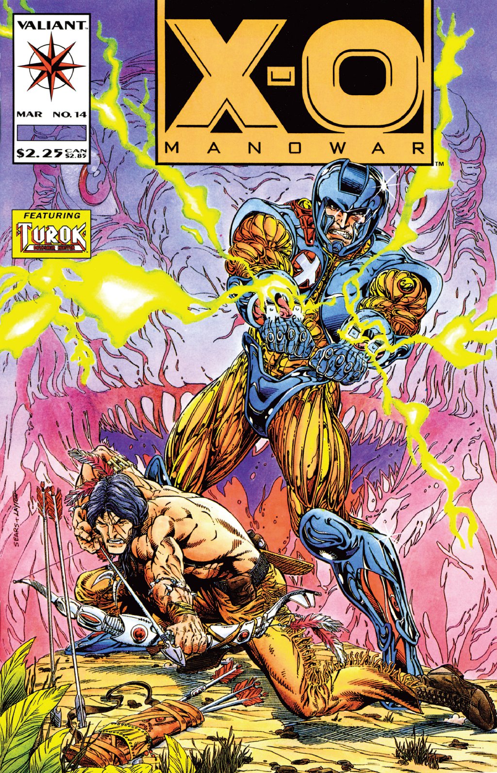 cover for X-O Manowar (1992) #14
