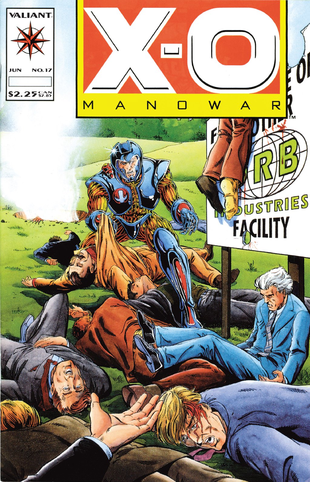 cover for X-O Manowar (1992) #17