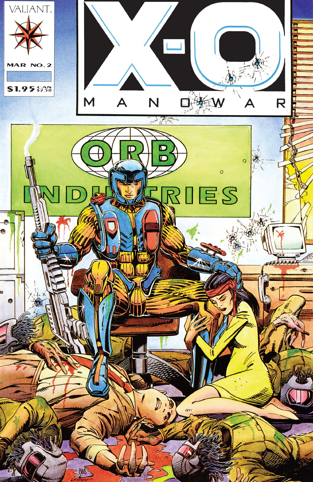 cover for X-O Manowar (1992) #2