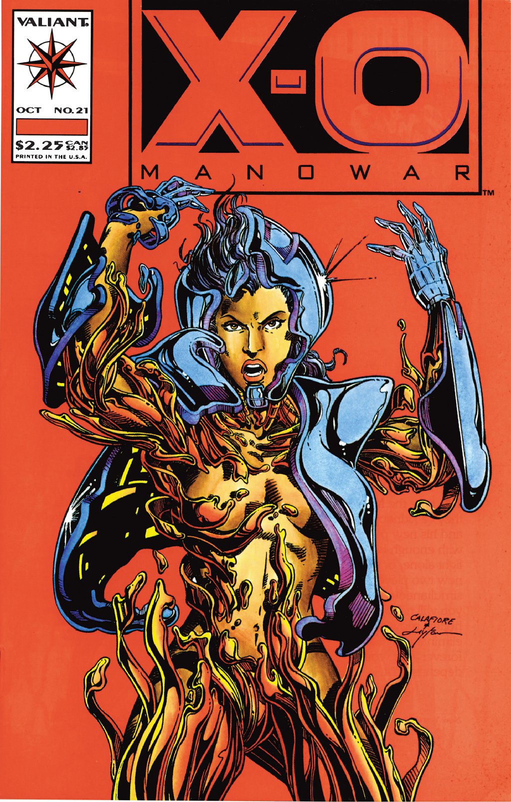 cover for X-O Manowar (1992) #21