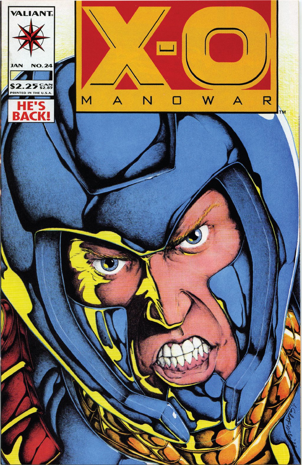 cover for X-O Manowar (1992) #24