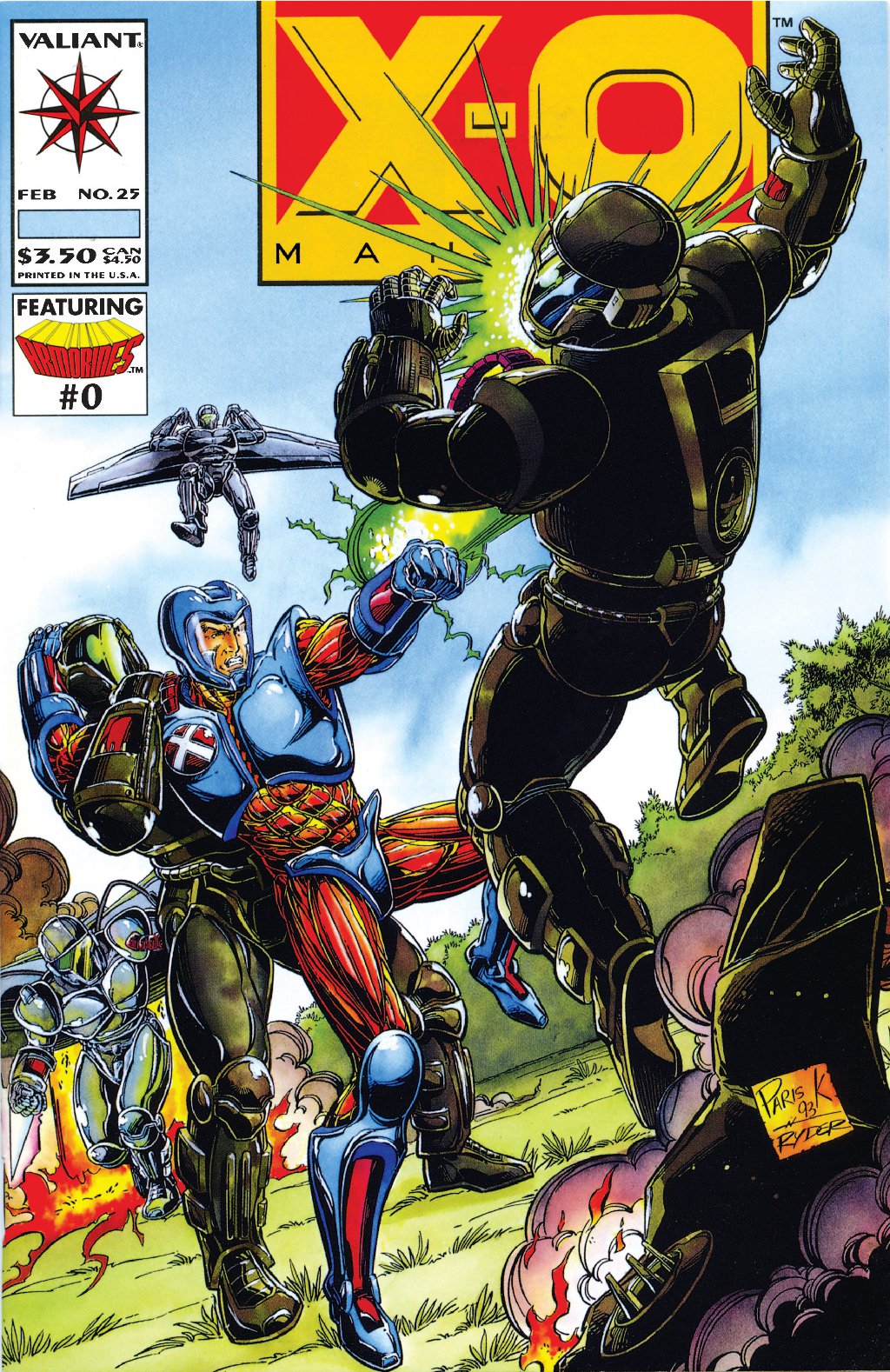 cover for X-O Manowar (1992) #25