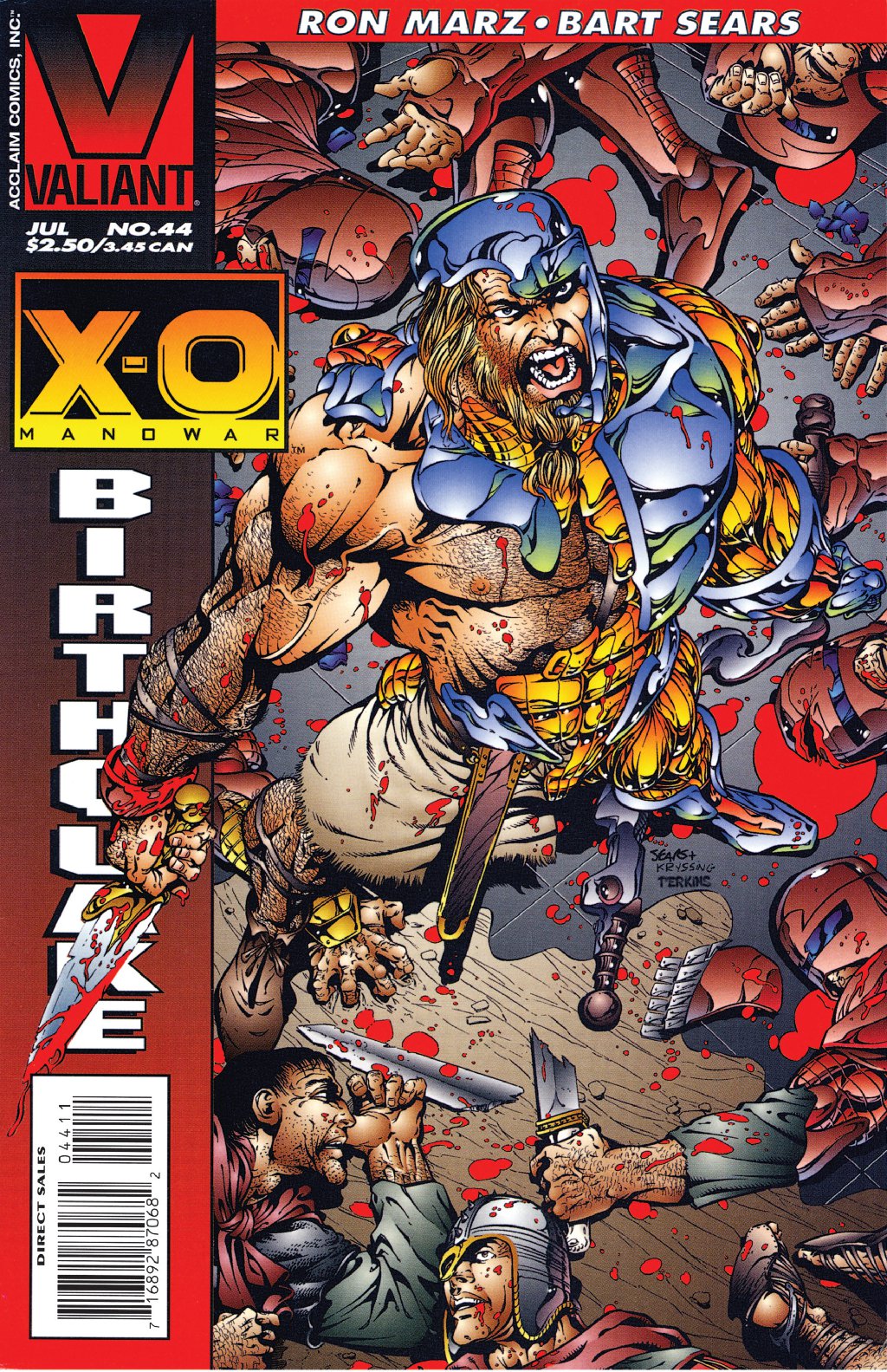 cover for X-O Manowar (1992) #44