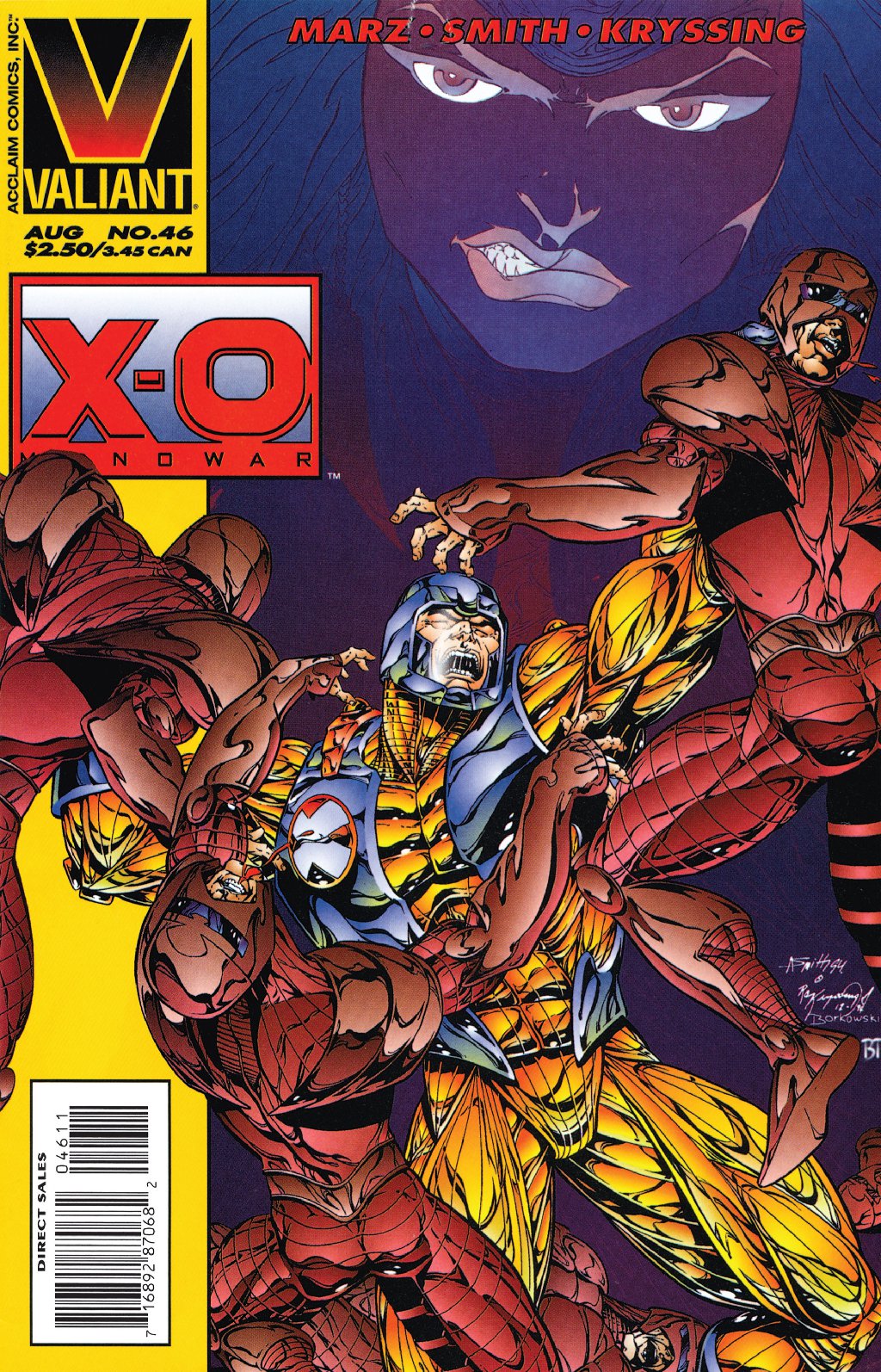 cover for X-O Manowar (1992) #46