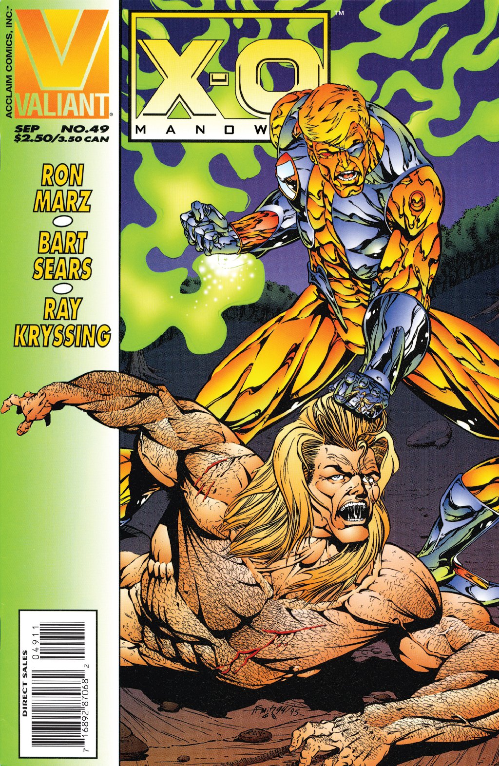 cover for X-O Manowar (1992) #49