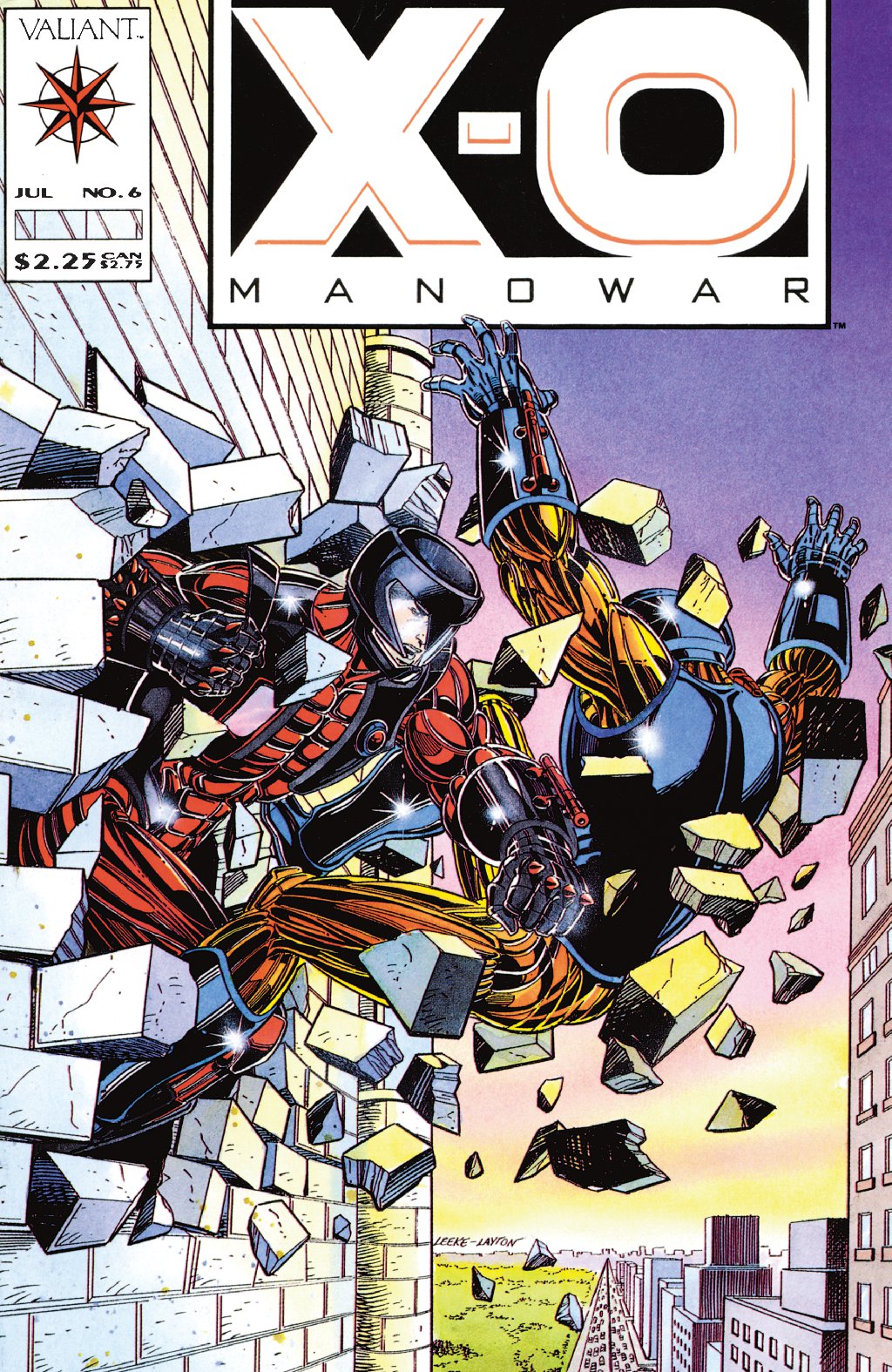 cover for X-O Manowar (1992) #6