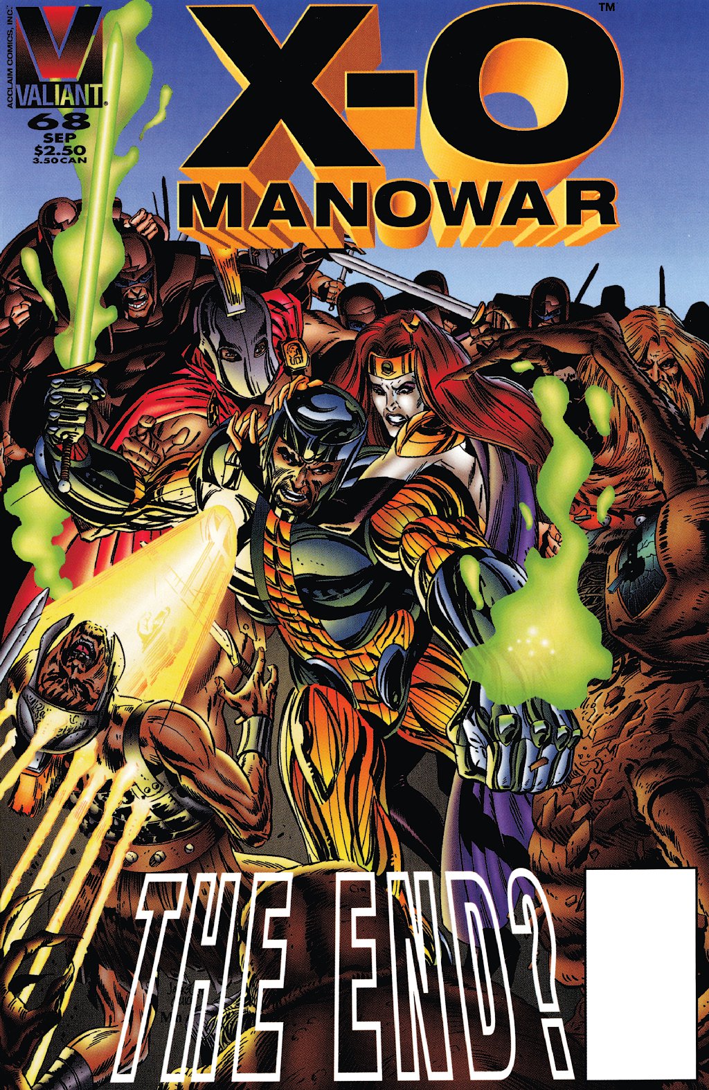 cover for X-O Manowar (1992) #68
