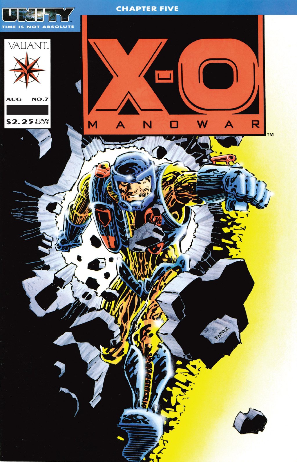 cover for X-O Manowar (1992) #7