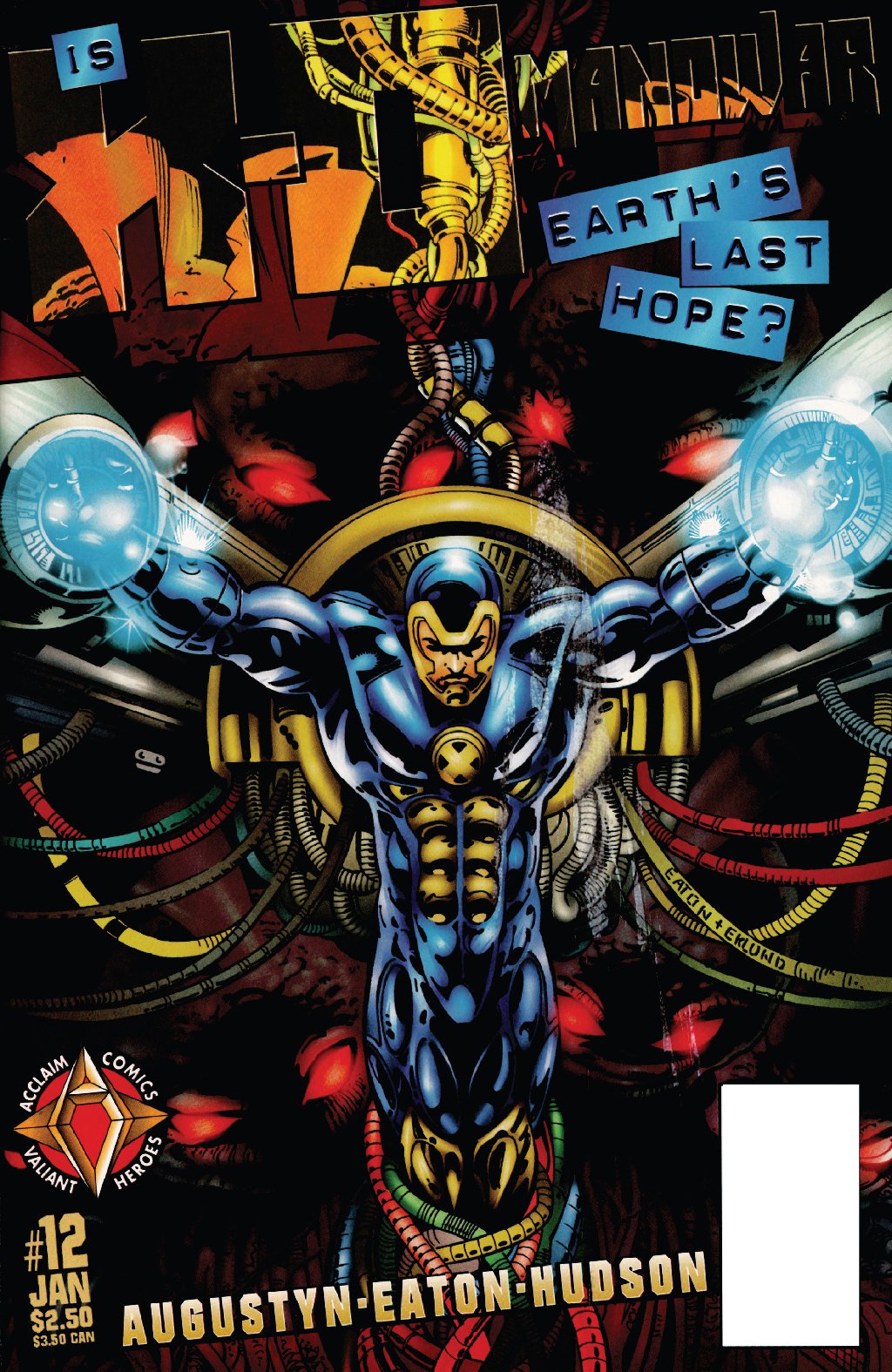 cover for X-O Manowar (1996) #12