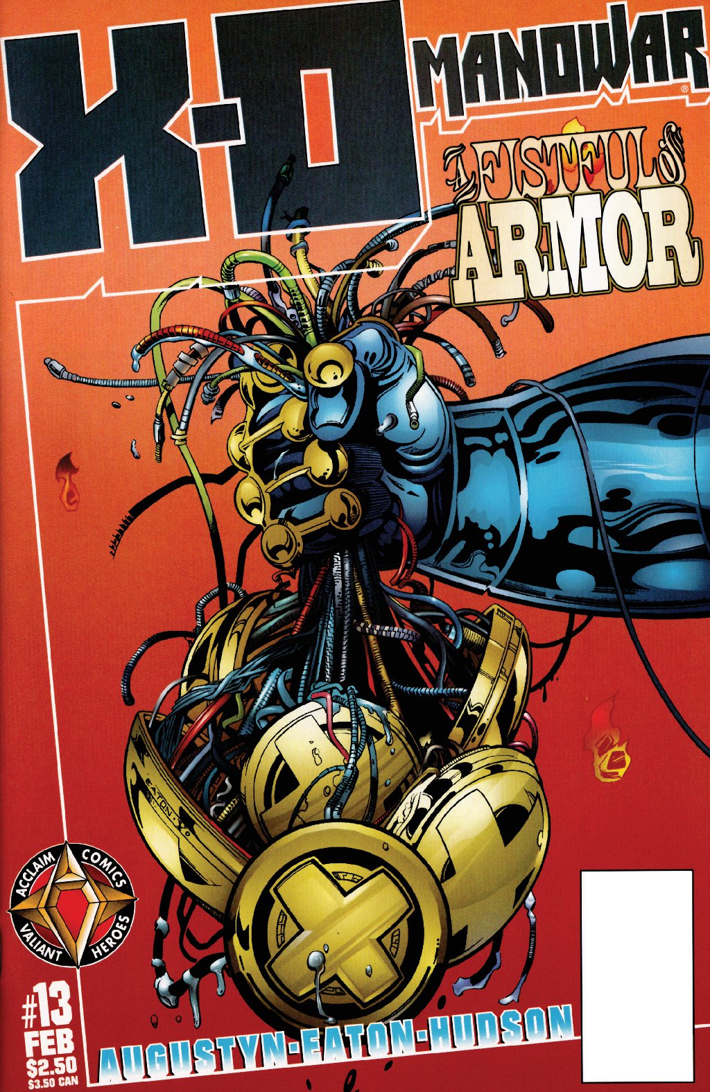 cover for X-O Manowar (1996) #13