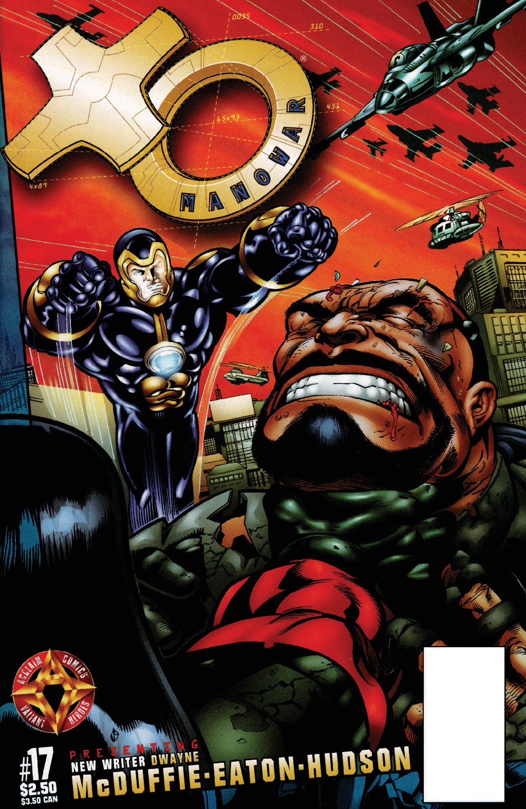 cover for X-O Manowar (1996) #17