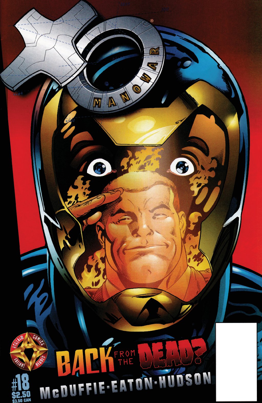 cover for X-O Manowar (1996) #18