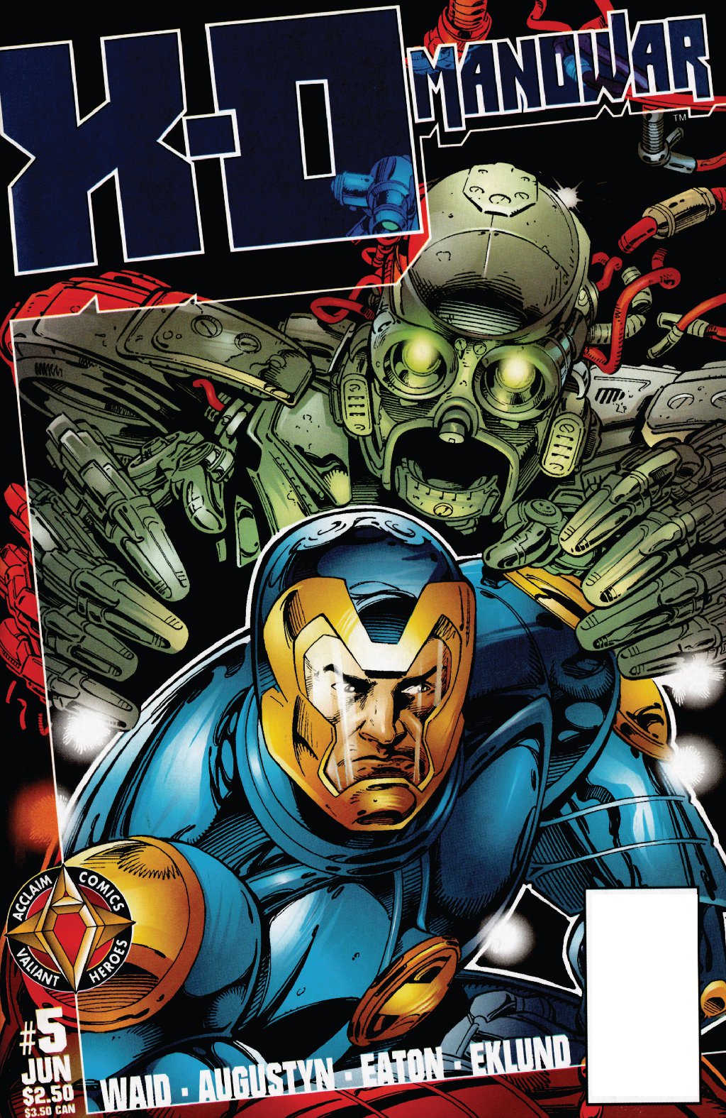 cover for X-O Manowar (1996) #5