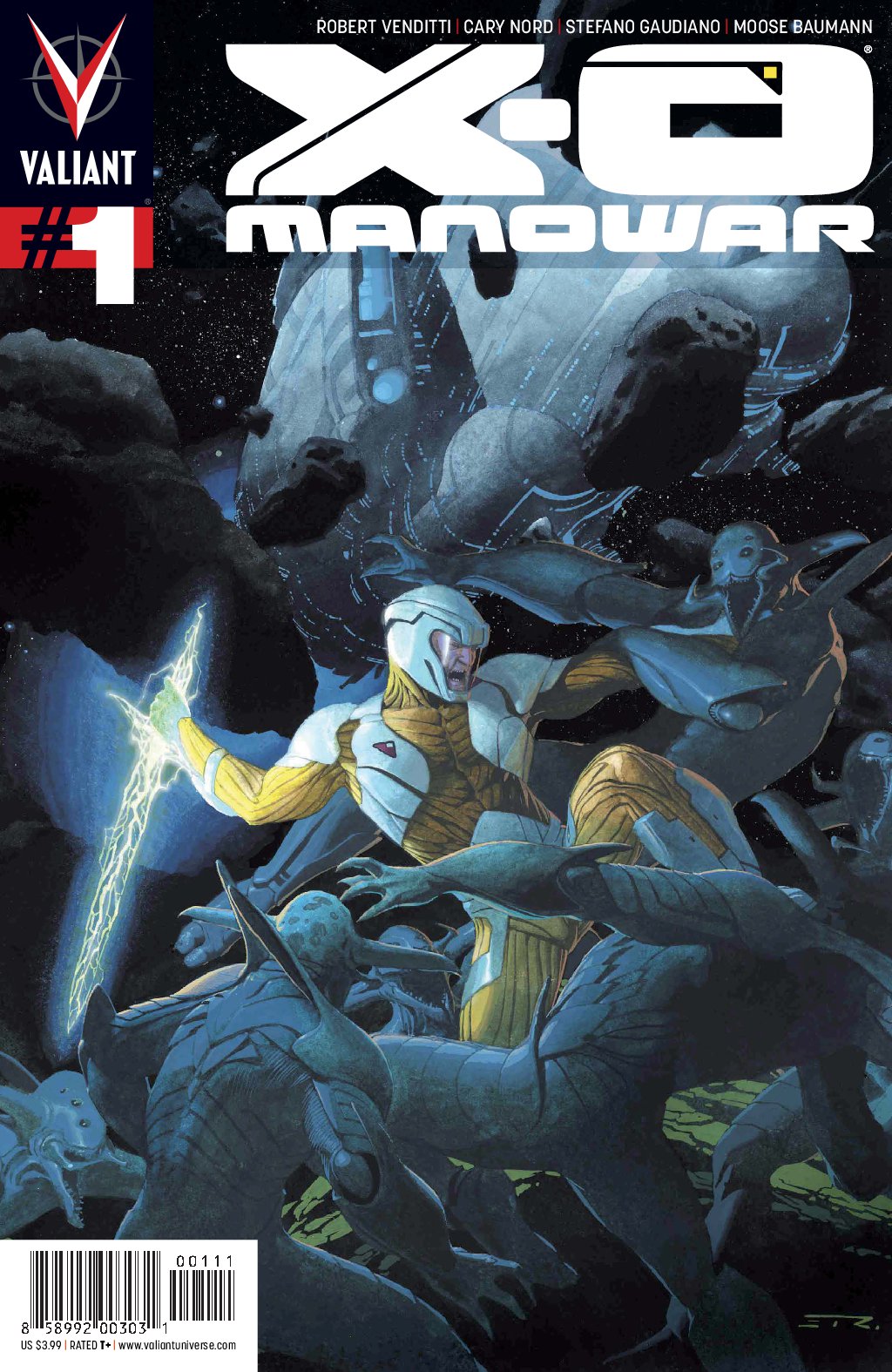 cover for X-O Manowar (2012) #1