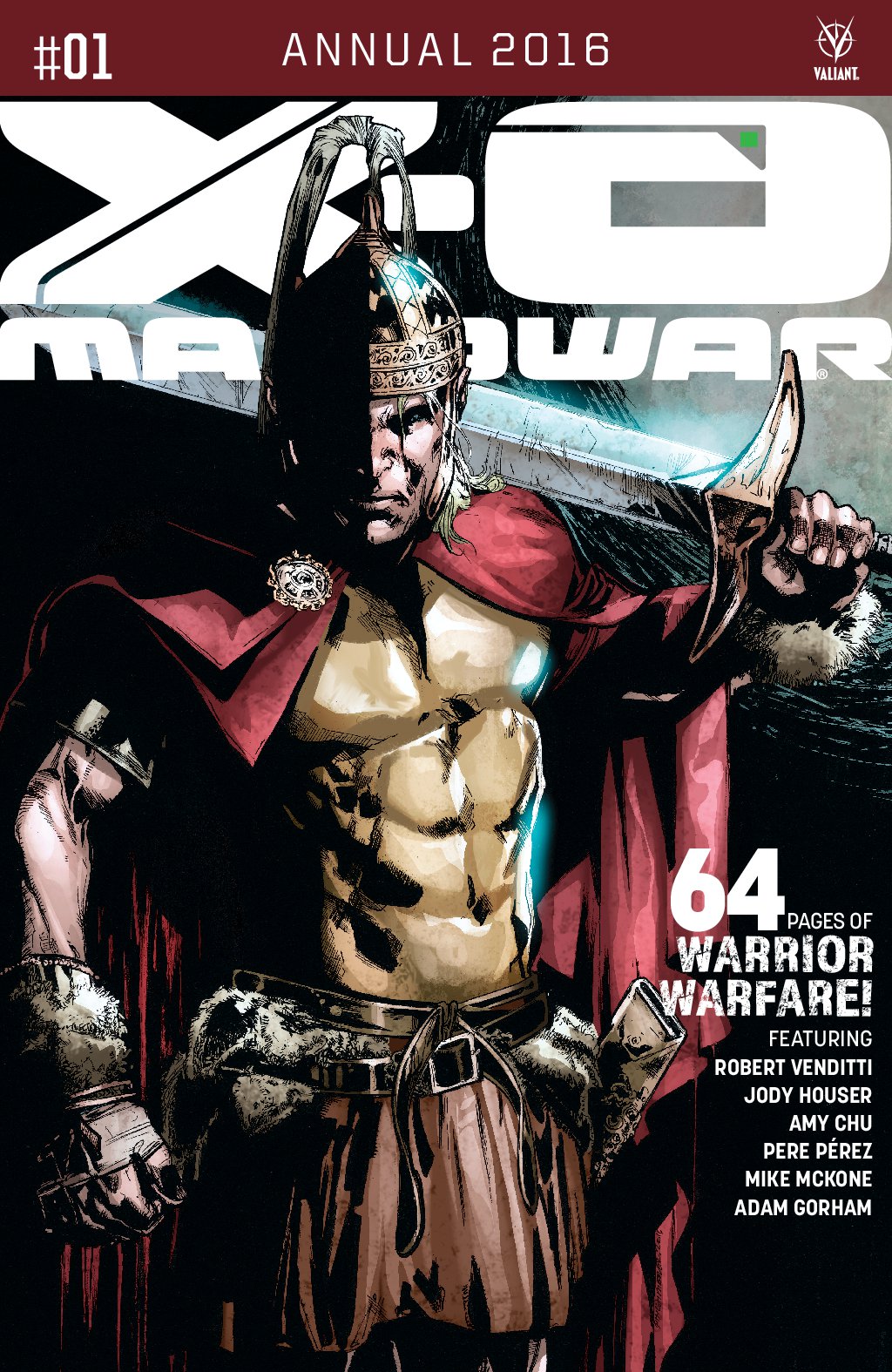 cover for X-O Manowar 2016 Annual #1