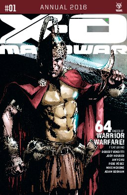 poster for X-O Manowar 2016 Annual #1